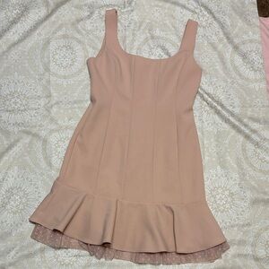 BCBG MAXAZRIA Elegant Pink Sleeveless Dress